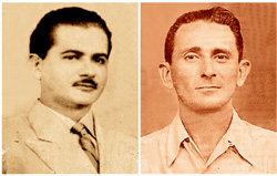 os jovens irmãos Francisco de Assis e Raimundo Nonato Costa